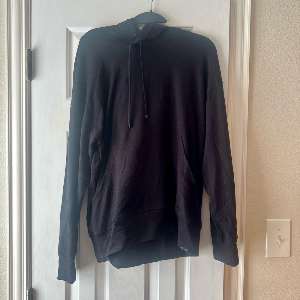 Bloomingdale's Black Soft Hoodie